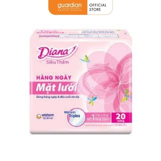 Băng vệ sinh Diana hàng ngày mặt lưới siêu thấm (20 miếng)