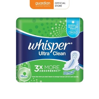 [Take-out] Băng vệ sinh Whisper có cánh ngày & đêm 16 miếng x 28cm