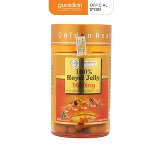 Sữa Ong Chúa Golden Health Royal Jelly 1600mg (100 Viên)