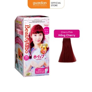Kem Nhuộm Tạo Bọt Beauty Labo Màu Hồng Cherry Pink 125ml