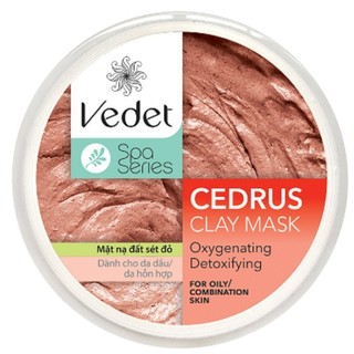 Mặt Nạ Đất Sét Vedette Đỏ Cedrus 140g