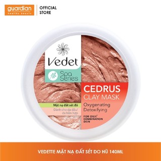 Mặt Nạ Đất Sét Vedette Đỏ Cedrus 140g