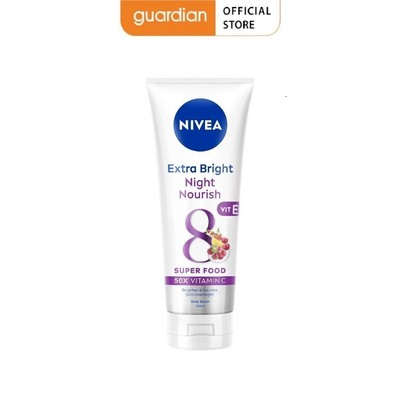 Tinh Chất Dưỡng Thể Dưỡng Giúp Sáng Da Ban Đêm Nivea 180ml