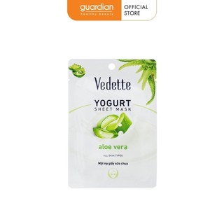 Mặt Nạ Giấy Sữa Chua Nha Đam Vedette 22ml