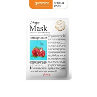 Mặt Nạ Giấy Ariul 7 Days Mask Hương Lựu 20g