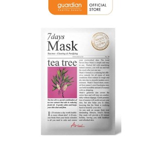Mặt Nạ Giấy Ariul 7 Days Mask Hương Tràm Trà 20g