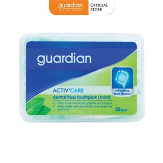 [Take-out] Tăm Chỉ nha khoa Guardian hương Bạc Hà - 50 cây