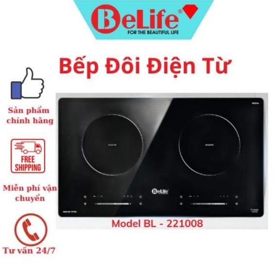 Bếp Đôi Điện Từ Cảm Ứng , Bếp từ đôi free ship toàn quốc , bếp từ đôi bảo hành 2 năm 1 đổi 1 Chính h