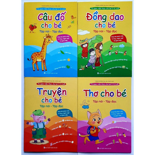 Sách - tuyển tập thơ , truyện , đồng dao , câu đố cho bé từ 0-6 tuổi
