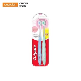Bộ Đôi Bàn Chải Đánh Răng Tạo Bọt Siêu Mịn Colgate Cushion Clean 