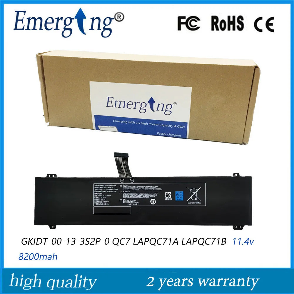 11.4V GKIDT-00-13-3S2P-0 Pin cho mechrevo qc7 lapqc71a lapqc71b