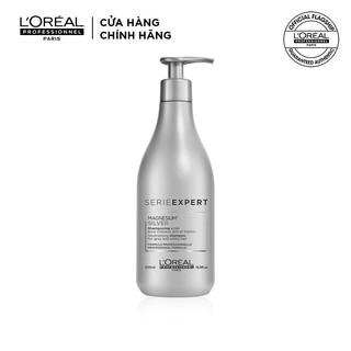Dầu gội LOreal Professionnel khử vàng cho tóc tẩy Serie Expert Magnesium Silver 500ml