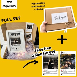  Khung ảnh thiết kế theo yêu cầu làm quà tặng kỷ niệm sinh nhật size A5 B6 in ảnh để bàn treo tường 