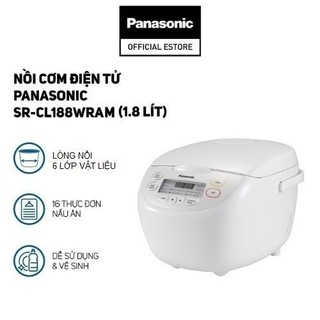 Nồi cơm điện tử Panasonic SR-CL188WRAM 1,8 lít
