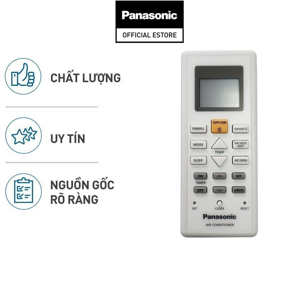 [SP Tách đơn] Điều khiển Điều hòa Panasonic Model CS-N9WKH, có nhiều model, mã ACXA75C18010
