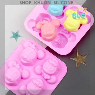 khuôn silicon hình chuột micky