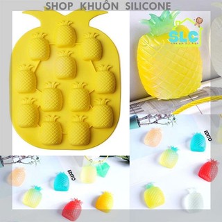 Khuôn silicon làm thạch hình quả dứa