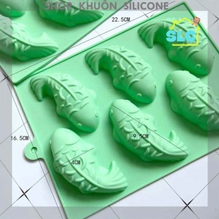Khuôn silicon làm thạch lớn hình cá chép