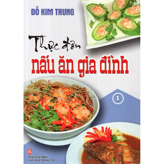 Sách - thực đơn nấu ăn gia đình 1 - việt thư