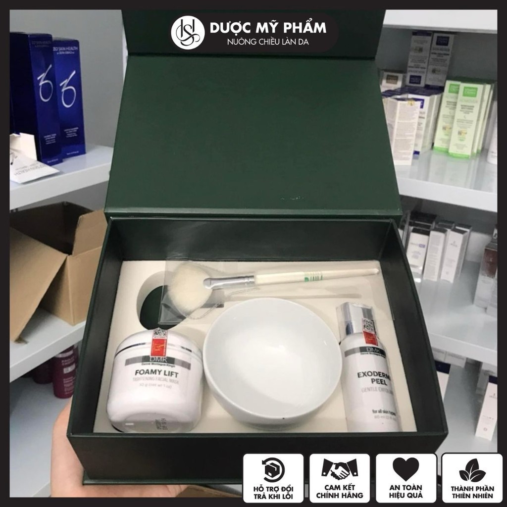 Set HOME DMK enzyme - Bộ Enzyme therapy tái tạo da DMK Mỹ chống lão hóa, căng mịn da.