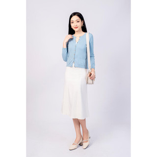 Áo len cài cúc, tay dài mmoutfit al0621004