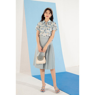 Juyp dáng xòe , dập ly trước, tà bong mmoutfit m-ju061221138