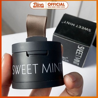 Phấn Che Hói Tóc Sweet Mint 2 Màu Dặm Bạc Chân Tóc, Phấn Phủ Chân Tóc Thưa Tạo Hiệu Ứng Làm Dày Tóc Chất Bột Mịn Nhỏ Gọn