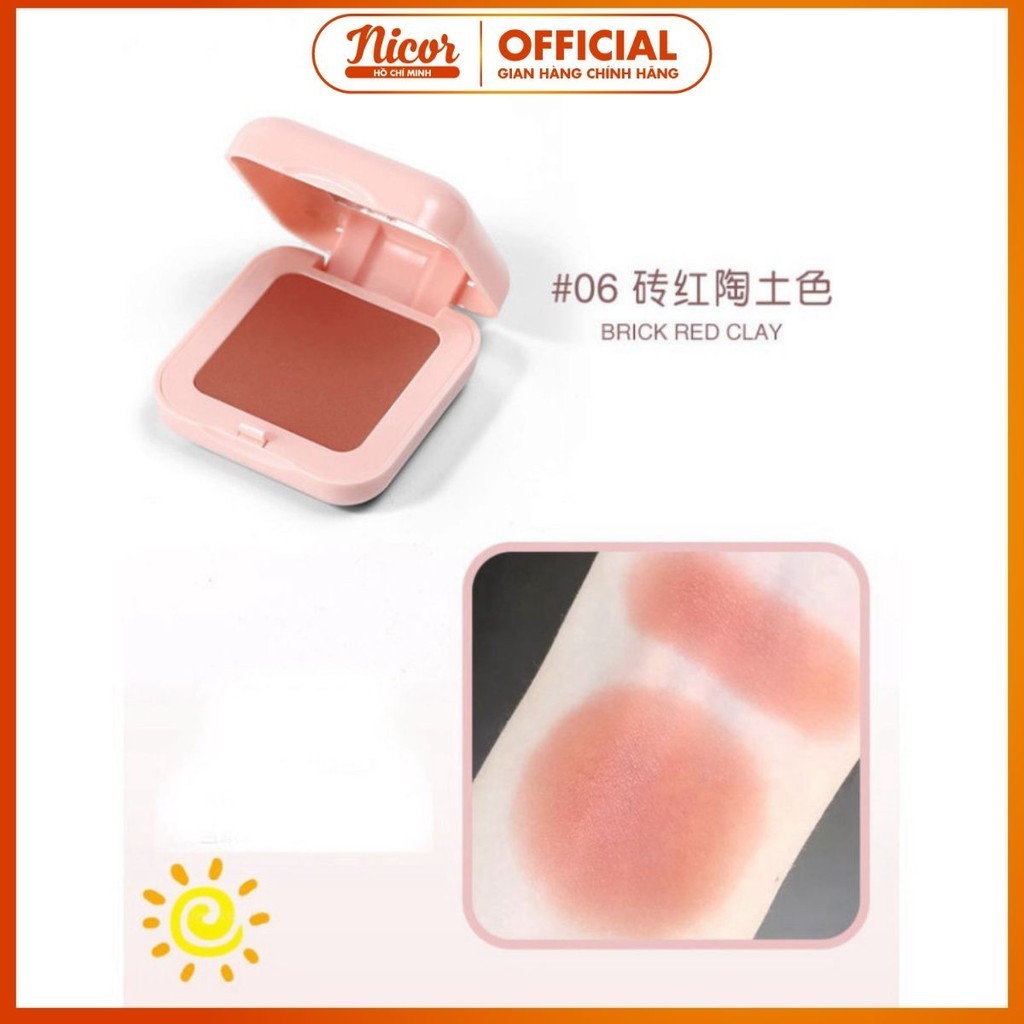 Phấn Má Hồng Lameila, Má Hồng Nội Địa Trung Lameila Gốm Vitality Blush
