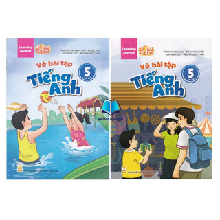 Sách - combo vở bài tập tiếng anh 5 - tập 1 + 2 - global success