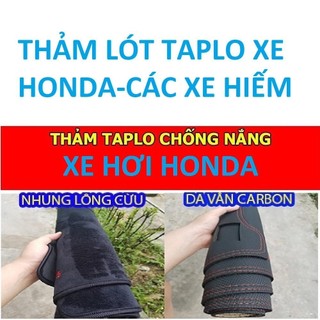 Thảm taplo HONDA BRIO 3 lớp thảm lót taplo da vân gỗ ô tô nhung lông cừu da vân carbon đẹp