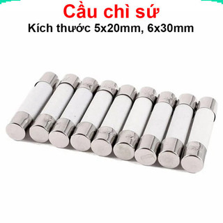 Cầu chì sứ 5x20mm, 6x30mm