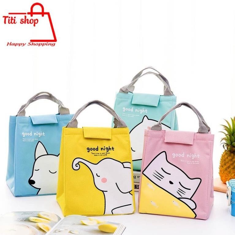 Túi cách nhiệt hình thú dễ thương - 7921- TitiShop
