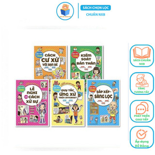 Sách- combo 5 cuốn kĩ năng để lớn lên không gặp khó khăn