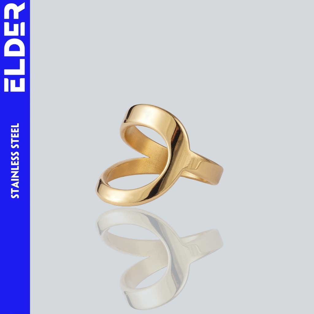 Nhẫn thời trang Stainless Steel Arch Elder