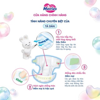 Tã/bỉm Dán/Quần Merries First Premium Đủ Size
