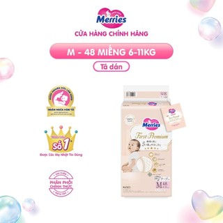 Tã/bỉm Dán/Quần Merries First Premium Đủ Size