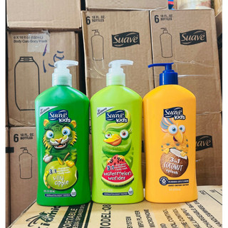 Sữa tắm gội suave kids mỹ 3in1 532ml - 828ml- 1.18l dành cho bé từ 1 tuổi trở lên