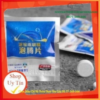 Viên sủi rửa kính ô tô xe hơi miễn phí ship và tặng kèm