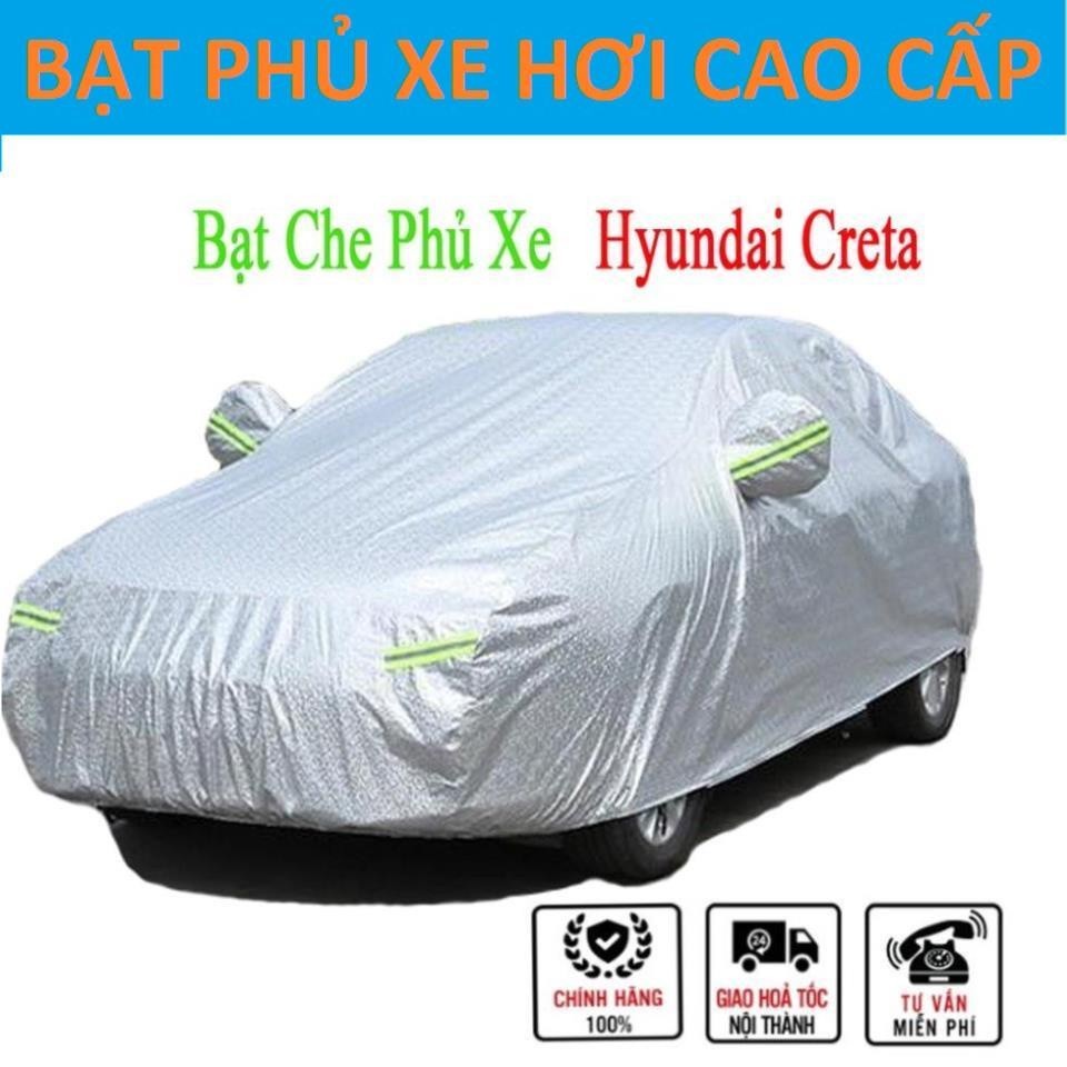 Bạt Phủ Hyundai Creta cao cấp-Chống nóng, chống nắng 3 lớp