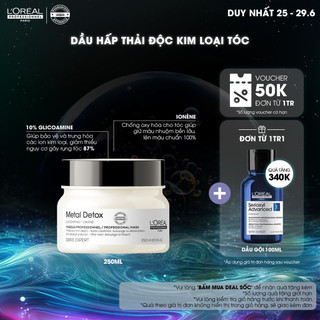 Mặt nạ giúp loại bỏ kim loại L'Oréal Professionnel Metal Detox 250ml