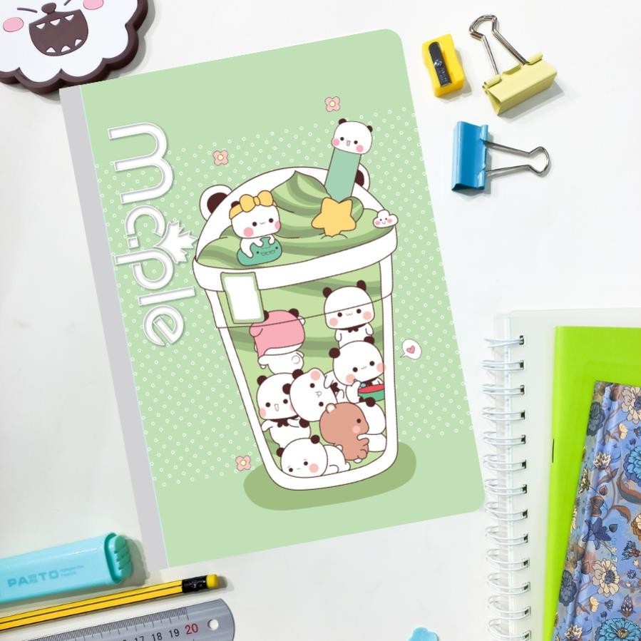 1158 - Vở 4 ô ly MC.PLE 80 trang (ĐL 80gsm, 92%ISO) HM