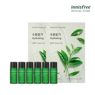 [Mã COSIF10 giảm 10% đơn 400K] (Quà tặng) Bộ kit dưỡng ẩm và làm dịu trà xanh innisfree Super Green Tea Set