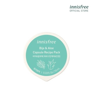 Mặt nạ ngủ dạng hủ từ Bija & nha đam innisfree Capsule Recipe Pack Bija & Aloe 10ml