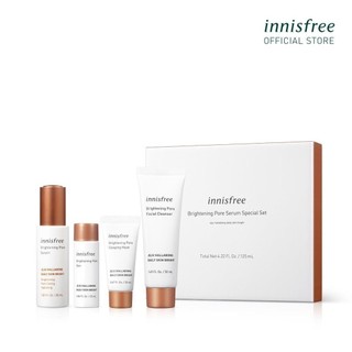 Bộ sản phẩm đặc biệt chăm sóc dưỡng sáng da 3 trong 1 innisfree Brightening Pore Serum