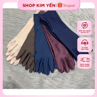Găng Tay Nữ Ngắn Chống Nắng Bao Tay Vải Dày Chất Lượng Tốt - Shop Kim Yến 5