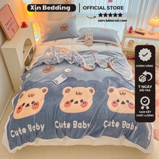 Chăn nỉ nhung sữa 3d mềm mịn, chăn nỉ nhung sữa không rụng lông giữ nhiệt rất tốt kích thước 200*230 nặng 1,2kg