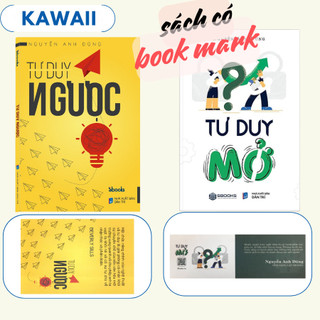 Sách - Combo 2 cuốn Tư Duy Ngược + Tư Duy Mở - Nguyễn Anh Dũng - SBOOKS