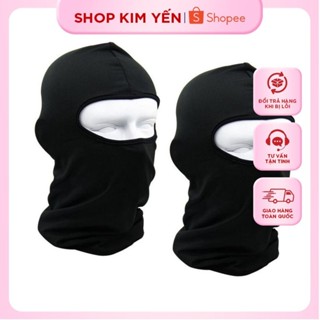 COMBO 2 Khăn Trùm Đầu Ninja Fullface Kiêm Khẩu Trang Chống Nắng, Chống Bụi - Shop Kim Yến 5