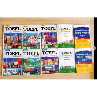 Bộ luyện thi TOEFL Primary- tặng kèm file nghe- luyện đọc hiểu/nghe hiểu