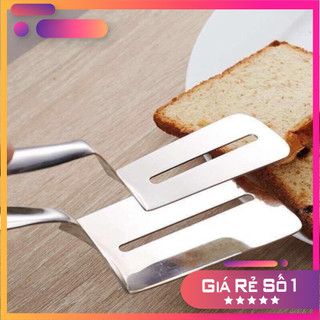 Xẻng, kẹp gắp lật thức ăn bằng INOX 304 hàng cao cấp